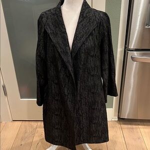 Eileen Fisher open front jacket, XL